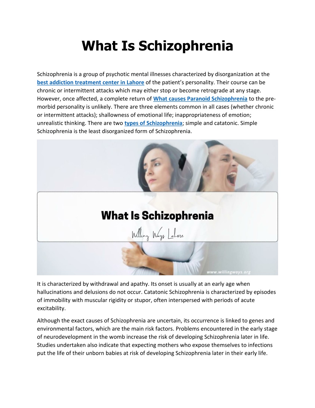 PPT - What Is Schizophrenia PowerPoint Presentation, free download - ID ...