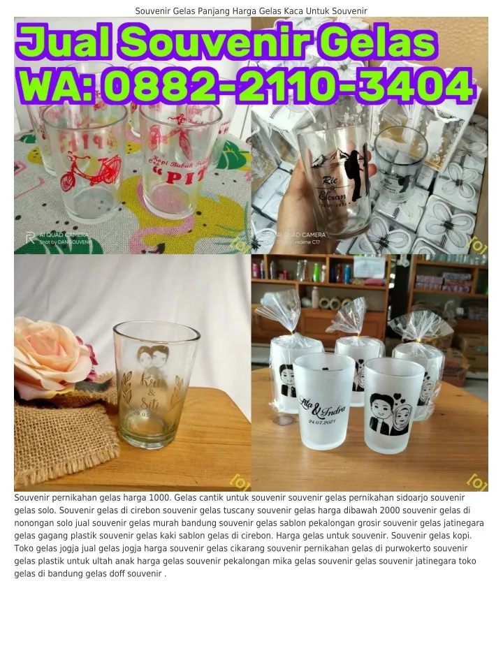 Ppt Ô88ᒿᒿiiÔЗᏎÔᏎ Wa Jual Souvenir Gelas Di Pekalongan Souvenir Gelas Plastik Unt 1916