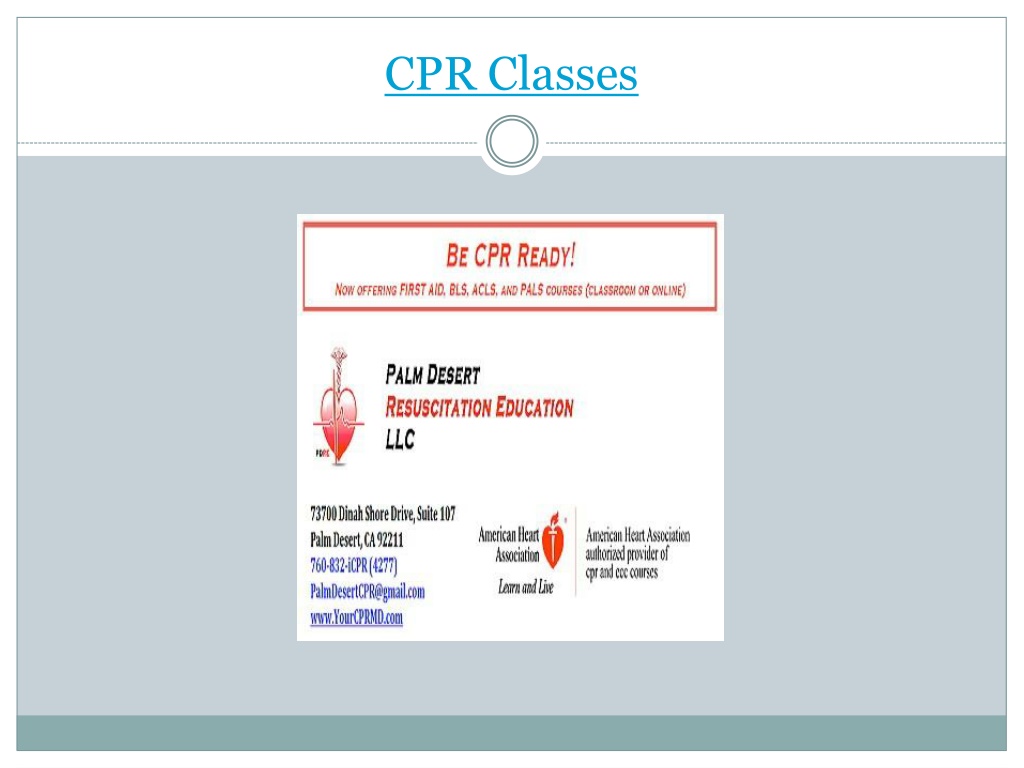 Ppt Cpr Classes Powerpoint Presentation Free Download Id 11976441