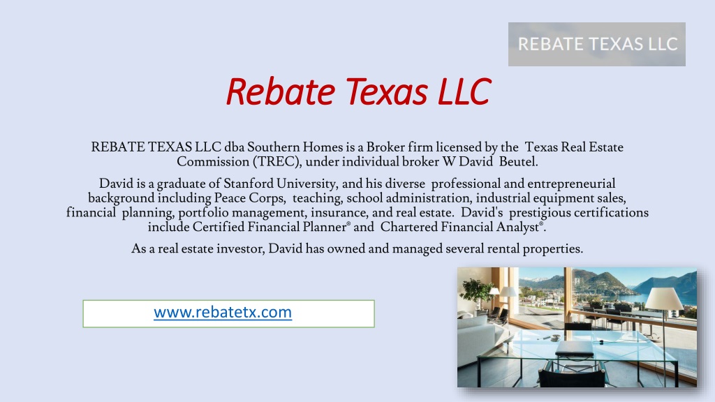 PPT New Home Builder Rebates In Texas 2 5 PowerPoint Presentation 