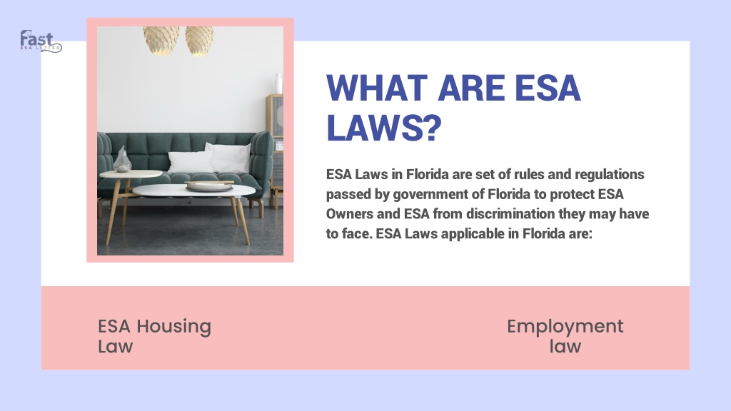 PPT Get to Know About ESA Laws in Florida PowerPoint Presentation