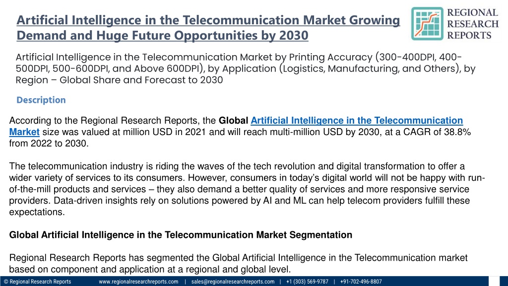 PPT - Artificial Intelligence in the Telecommunication Market ...