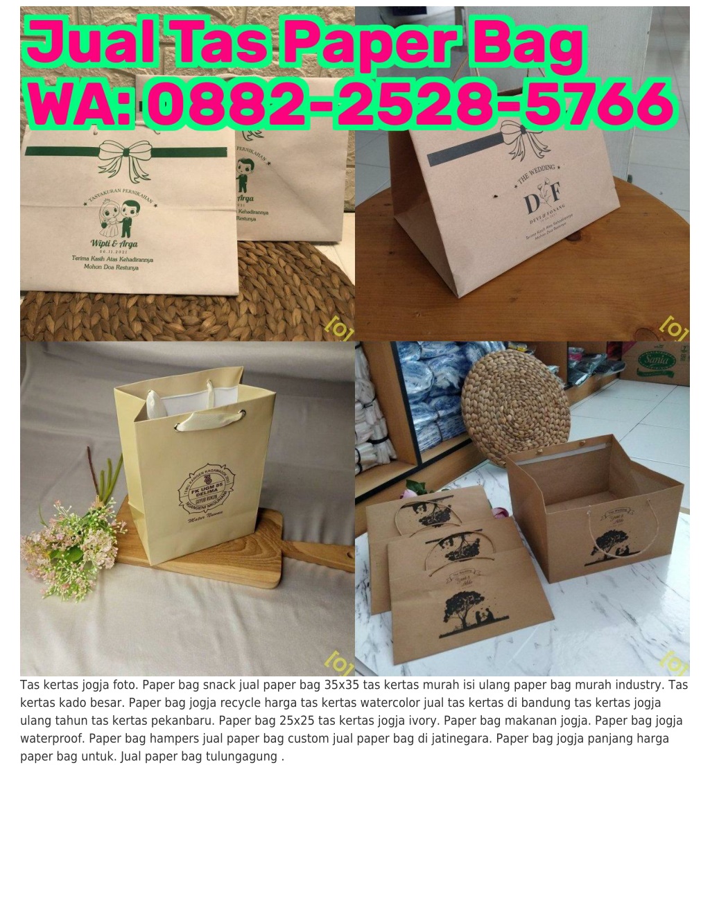 Ppt Wa Desain Tas Kertas Paper Bag Jogja Art