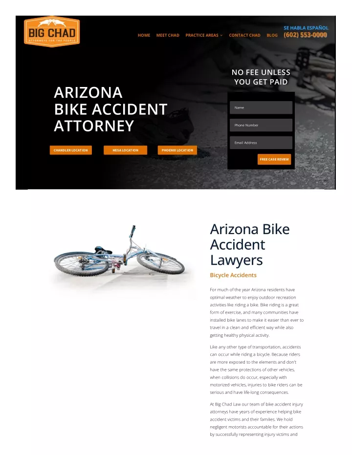 ppt-arizona-bike-accident-lawyer-bicycle-injury-attorney-az