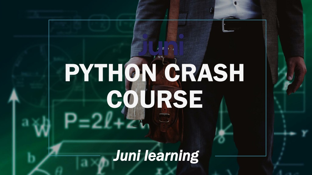 Ppt Python Crash Course By Juni Learning Powerpoint Presentation Free Download Id