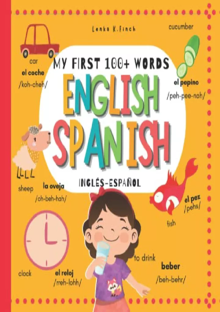 PPT - DOWNLOAD/PDF My First 100 Words Book Spanish English: My First ...