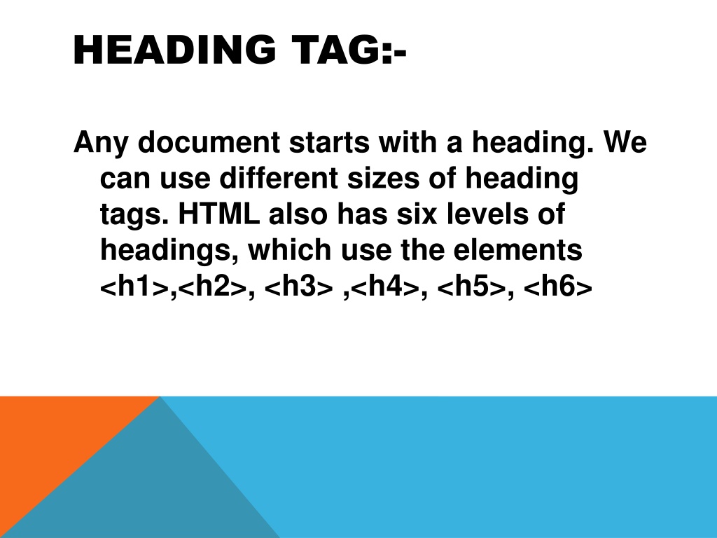 PPT - Html Introduction PowerPoint Presentation, Free Download - ID ...