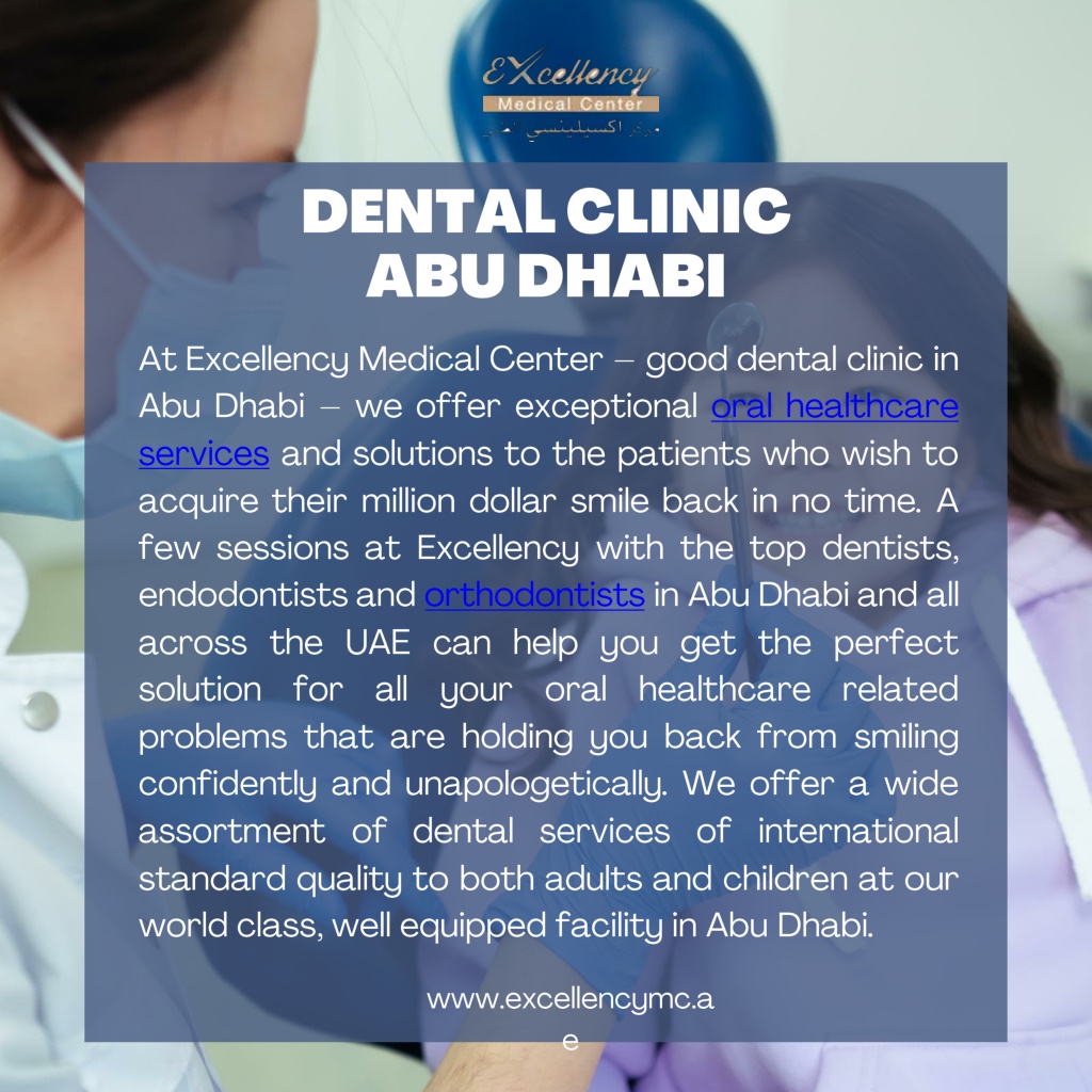 PPT Dental Clinic Abu Dhabi PowerPoint Presentation, free download