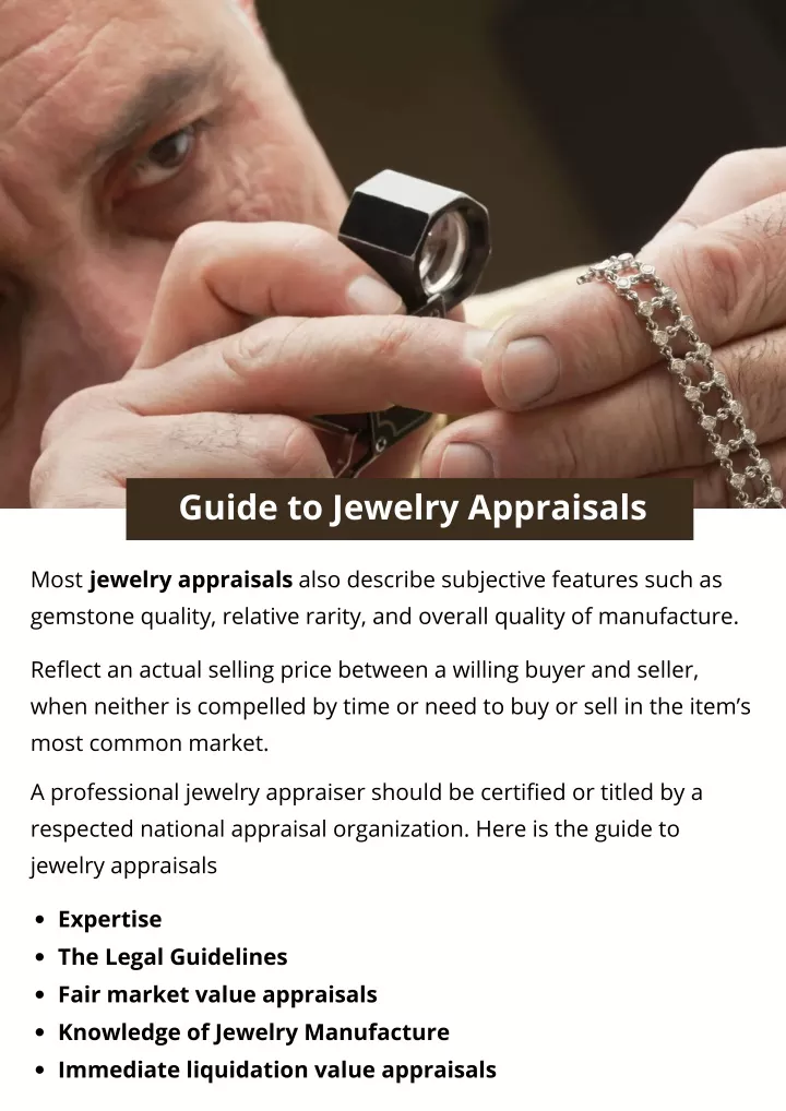 PPT - Guide to Jewelry Appraisals PowerPoint Presentation, free 