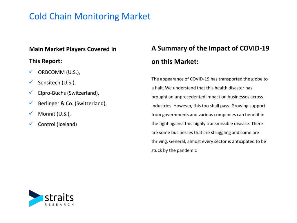 PPT - Cold Chain Monitoring PowerPoint Presentation, Free Download - ID ...