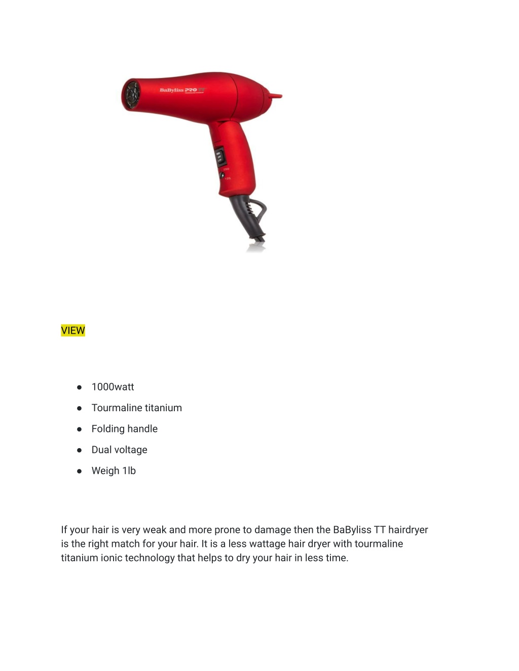 Ppt 5 best babyliss hair dryer for fine hair 2022 powerpoint