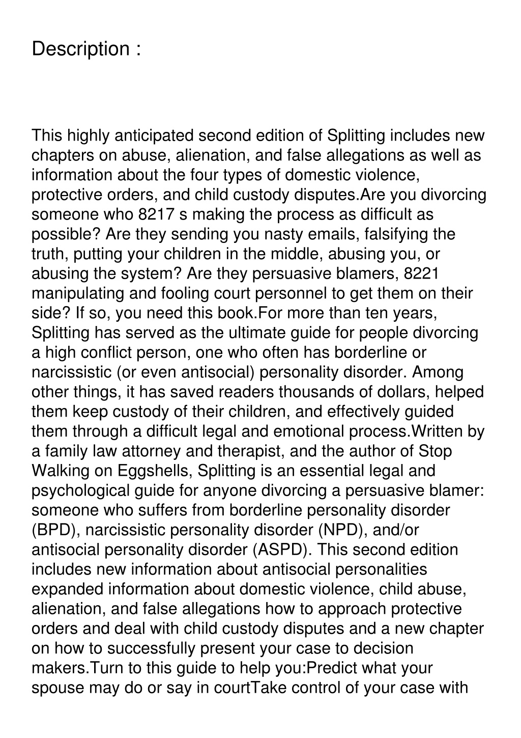 Spliting Yourself PPT - ‹download› free (pdf) Splitting: Protecting Yourself While ...