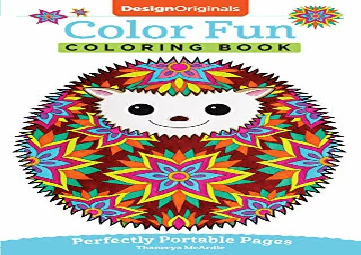 PPT [READ PDF] Color Fun Coloring Book Perfectly Portable Pages (On