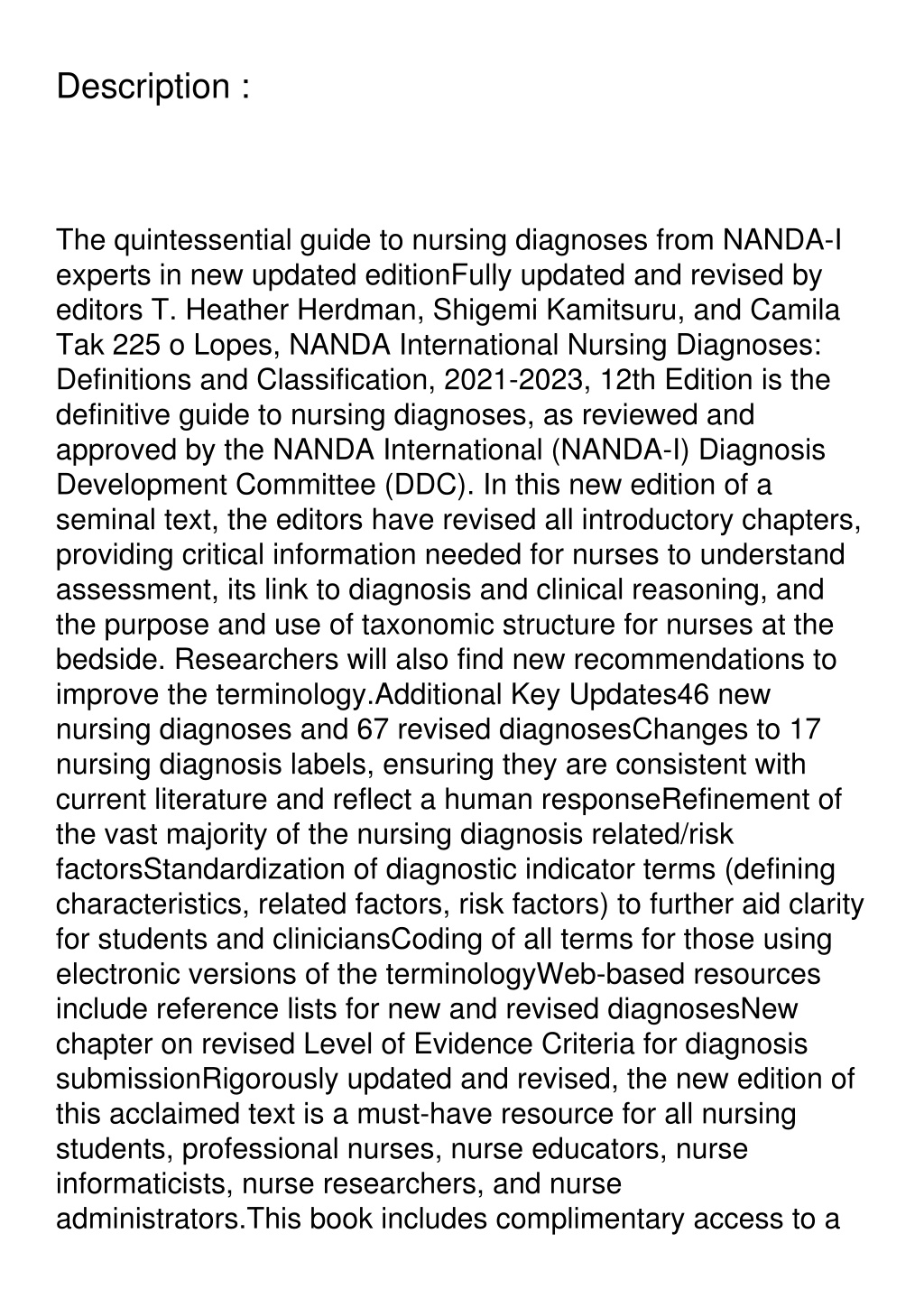 PPT - ‹download› Free (pdf) NANDA International Nursing Diagnoses ...