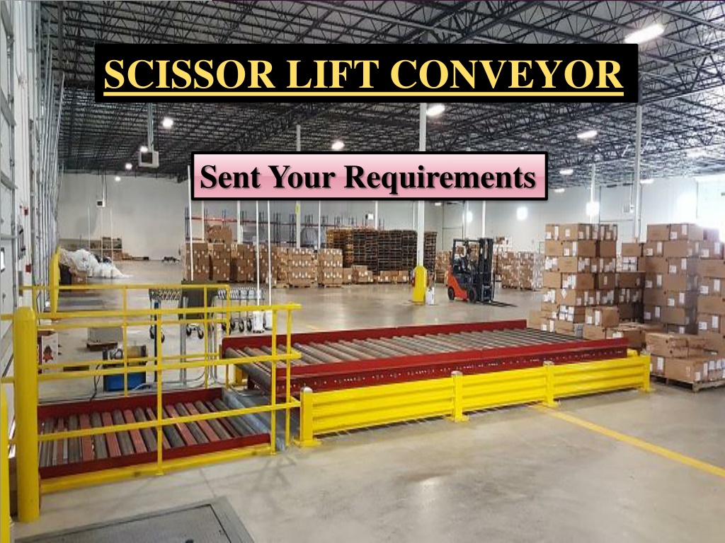 PPT Scissor Lift Conveyor Chennai, Tamil Nadu, Mysore, Bangalore, Karnataka, Mumbai, Dubai