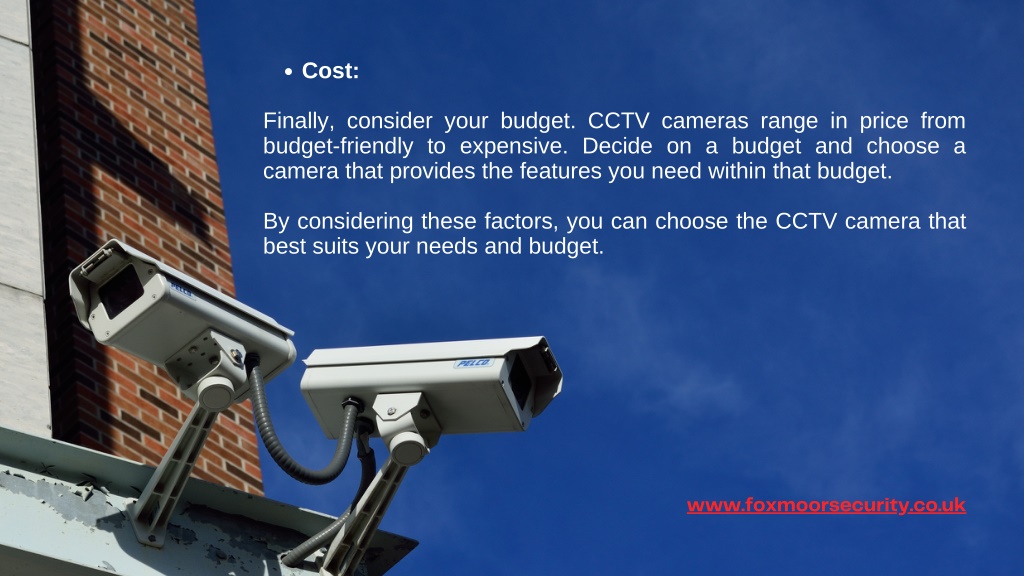 PPT How to Choose CCTV Camera for Home PowerPoint Presentation, free