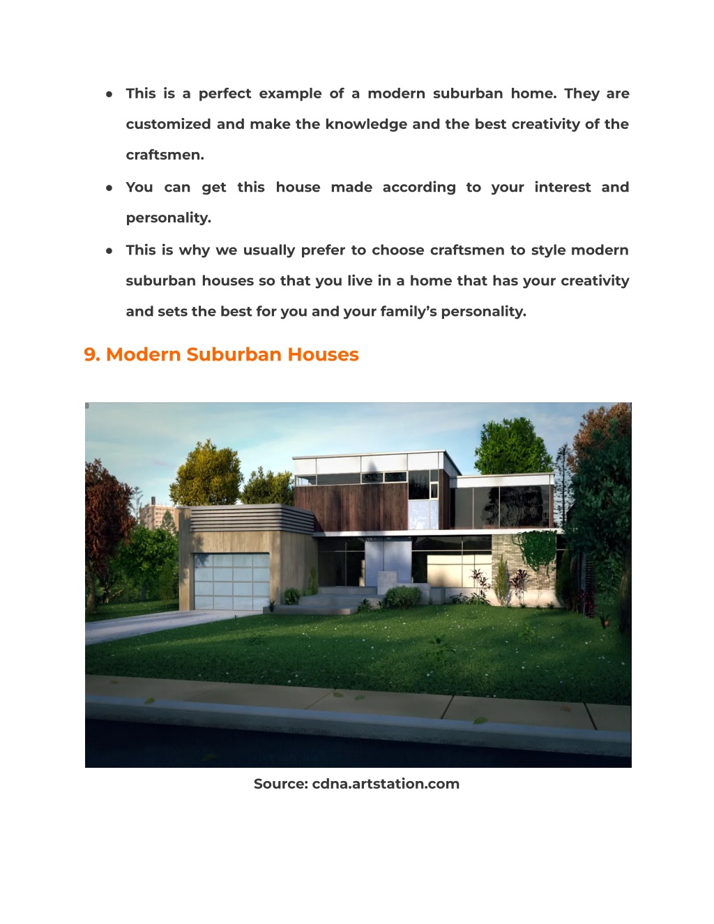 PPT - Modern Suburban House Idea that we all can appreciate PowerPoint ...