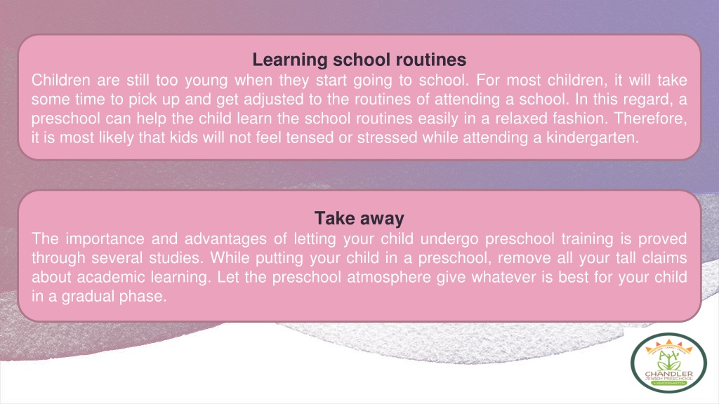 PPT Is Preschool Necessary For Your Child? PowerPoint Presentation