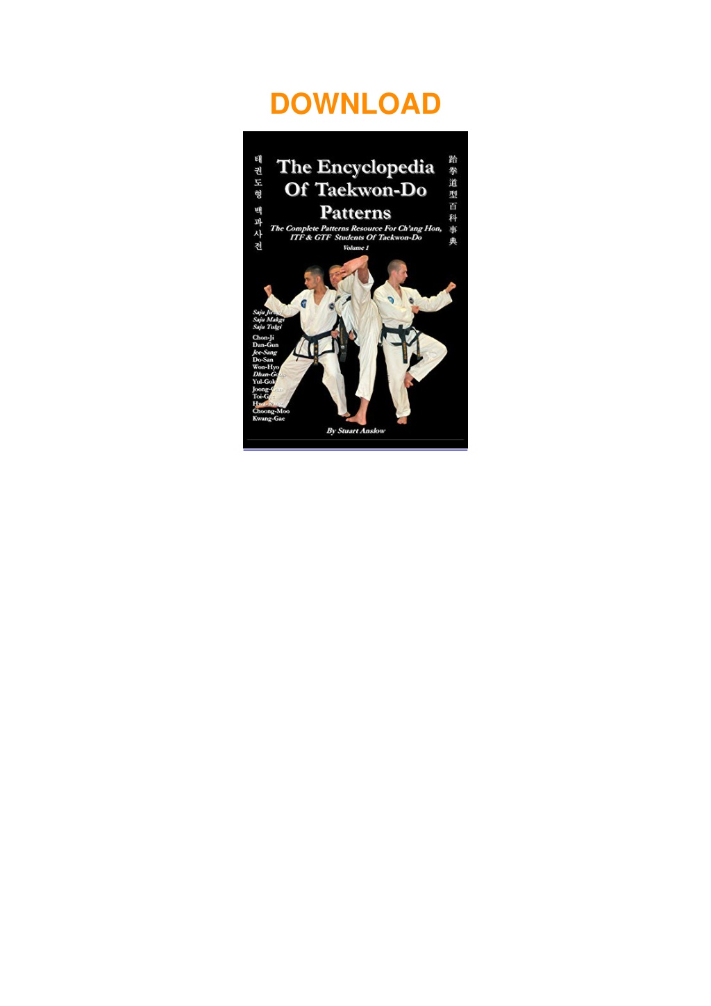 PPT - (PDF/DOWNLOAD) The Encyclopedia Of Taekwon-Do Patterns, Vol. 1 ...