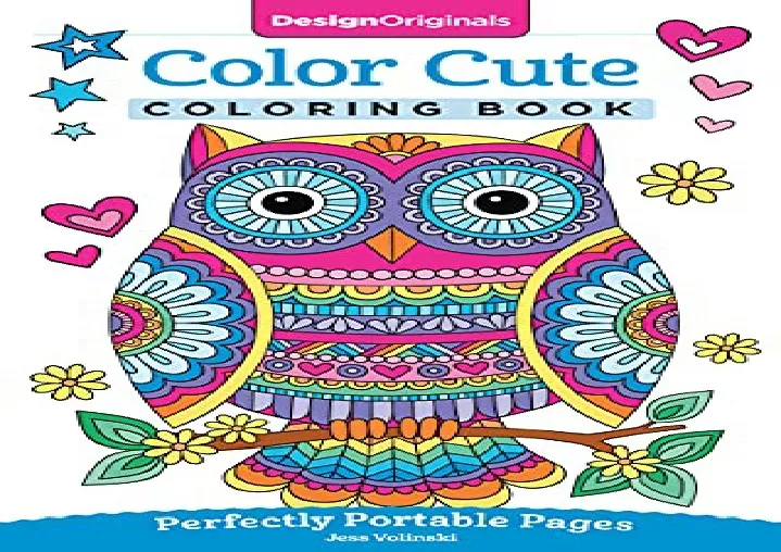 PPT [READ PDF] Color Cute Coloring Book Perfectly Portable Pages (On