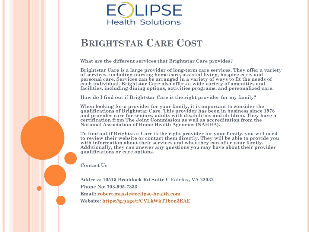 PPT - Brightstar Care Cost PowerPoint Presentation, Free Download - ID ...