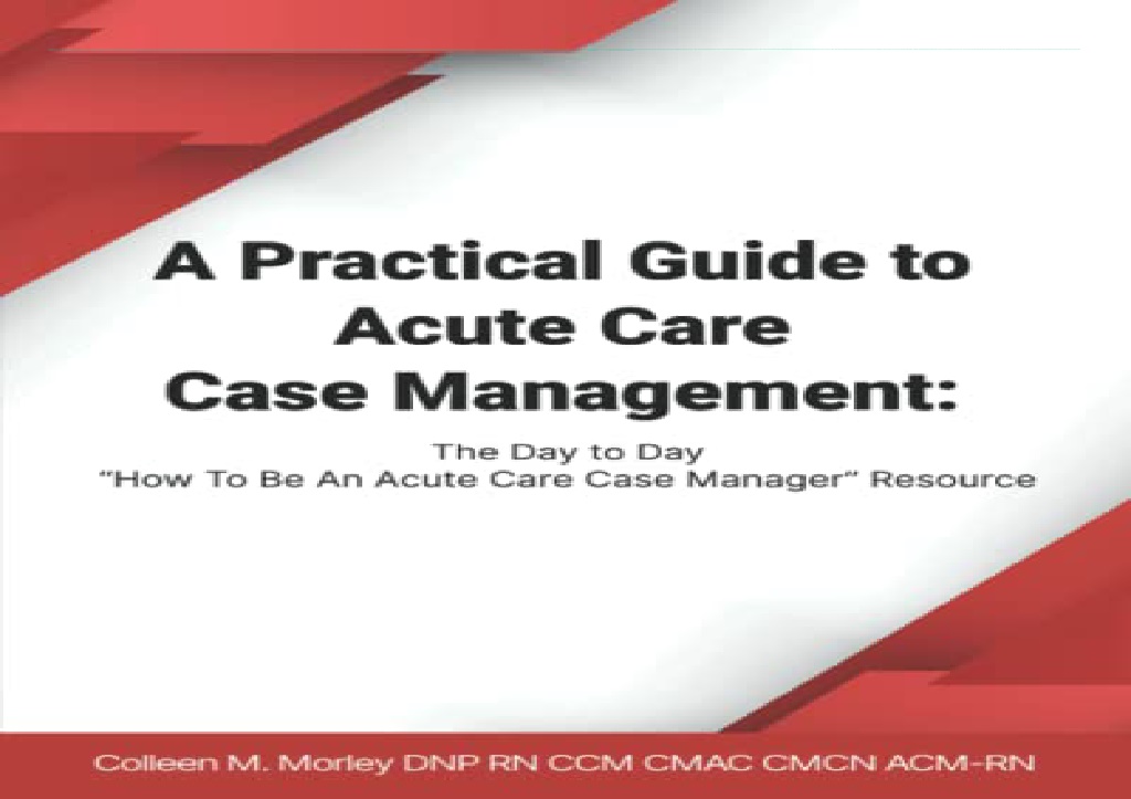 PPT - (PDF)FULL DOWNLOAD A Practical Guide to Acute Care Case ...