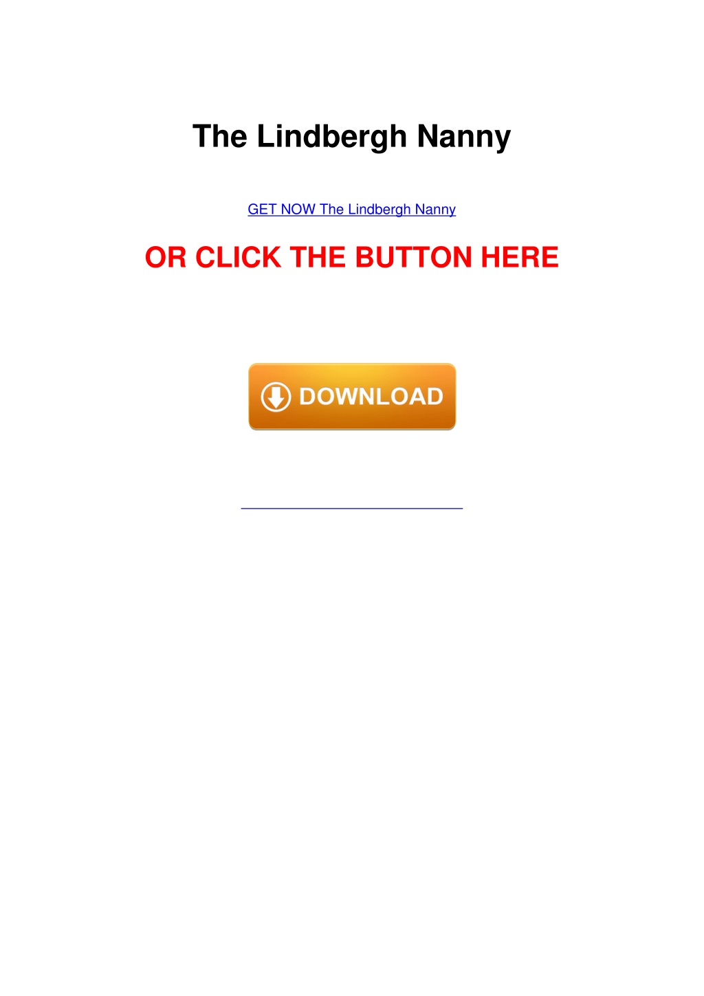 PPT _PDF_ The Lindbergh Nanny PowerPoint Presentation, free download