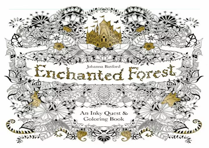 PPT - PDF Enchanted Forest: An Inky Quest and Coloring book (Activity ...