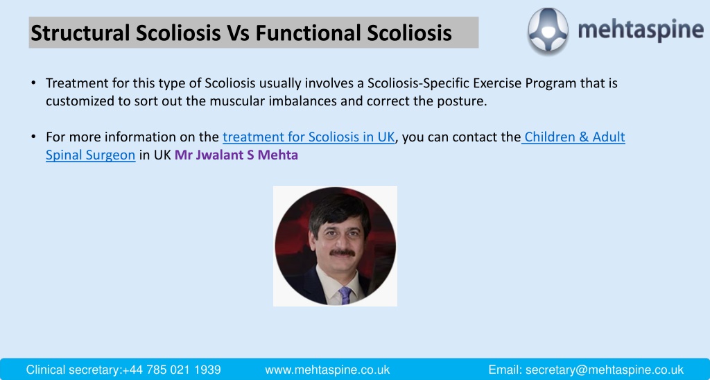 PPT - Structural Scoliosis Vs Functional Scoliosis PowerPoint ...