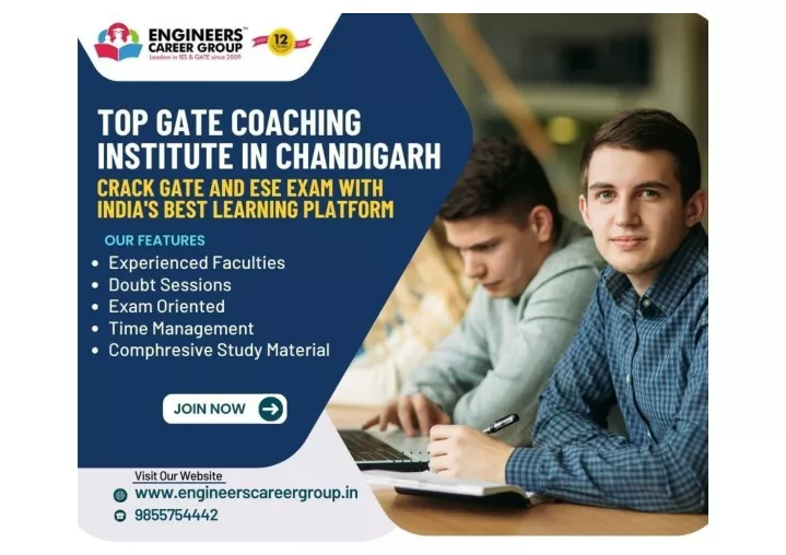 PPT Top GATE Coaching Institute In Chandigarh PowerPoint Presentation