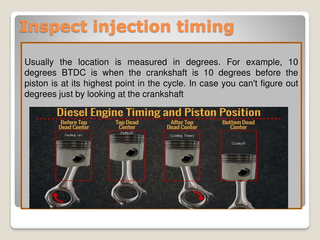 PPT - Performing Diesel Engine Tune-up PowerPoint Presentation, Free ...