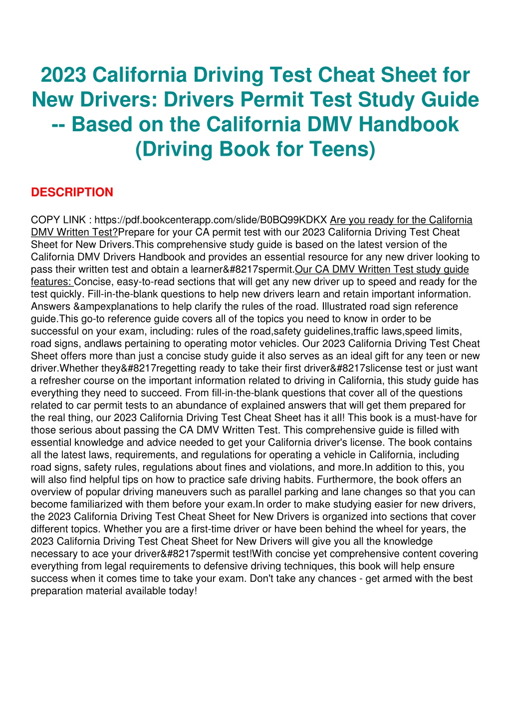 ppt-pdf-read-download-2023-california-driving-test-cheat-sheet-for