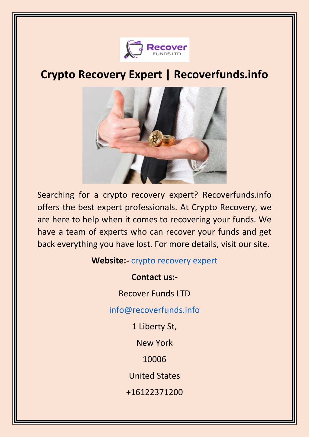 crypto recovery fund