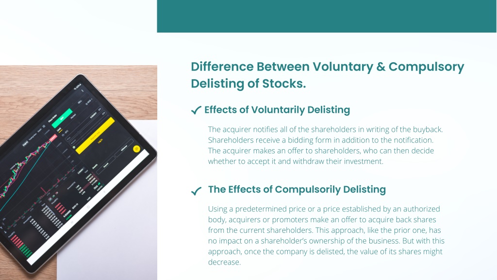 PPT - What Is Delisting of Shares & What Happens After This ...