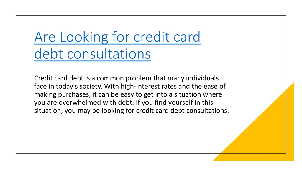 Ppt How To Pay Off 10000 Credit Card Debt Powerpoint Presentation Free Download Id11995406 9297