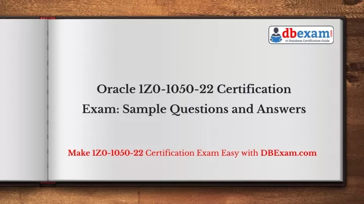 New 1z0-1050-22 Exam Camp