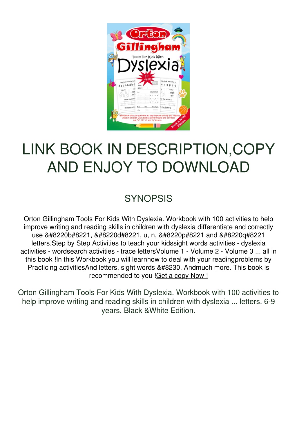 PPT - >> READ >> Orton Gillingham Tools For Kids With Dyslexia ...