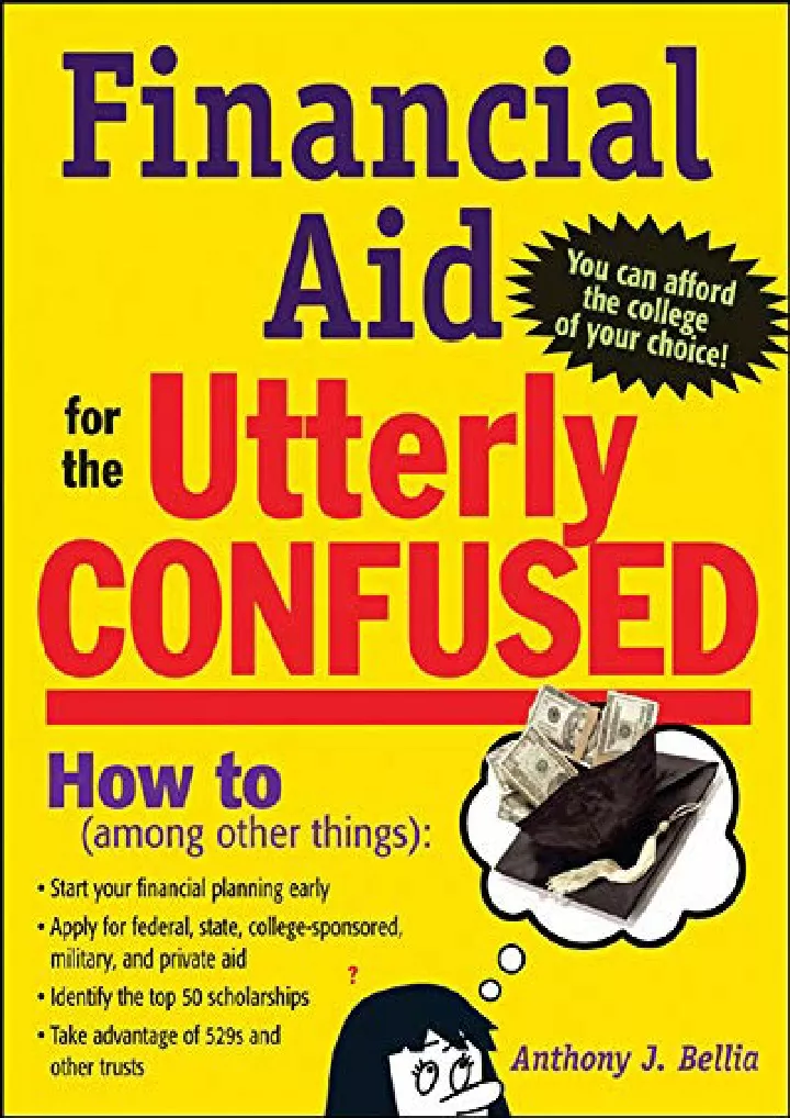 PPT epub download Financial Aid for the Utterly Confused (Utterly