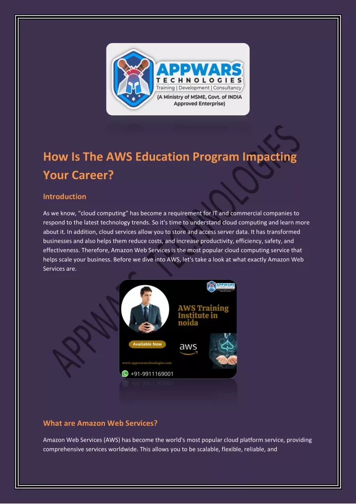 ppt-how-is-the-aws-education-program-impacting-your-career-powerpoint