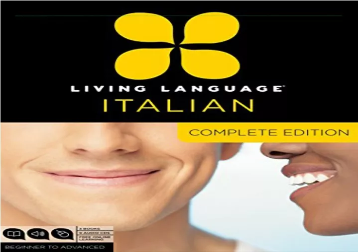 PPT [DOWNLOAD PDF] Living Language Italian, Complete Edition