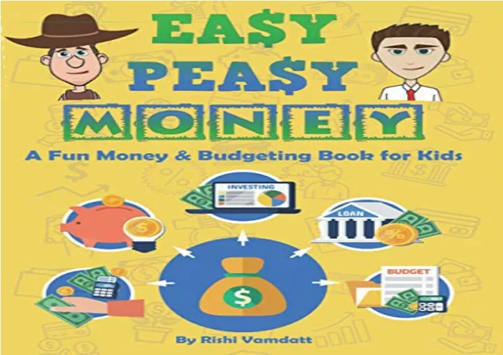 PPT PDF Easy Peasy Money A Fun Money & Budgeting Book for Kids (Easy