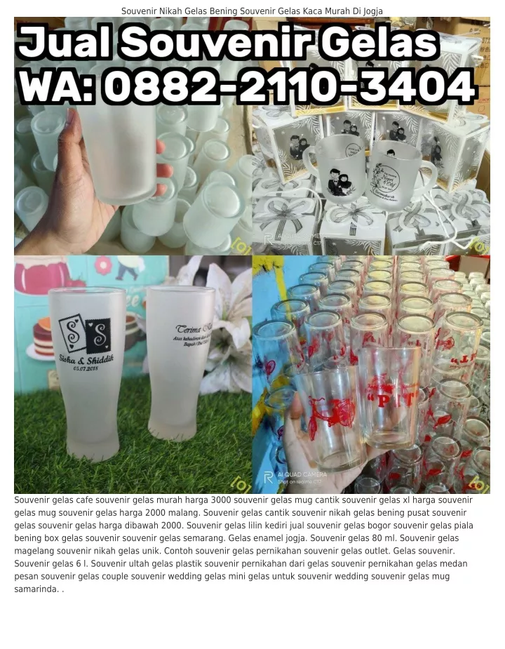 Ppt Ô88ᒿ~ᒿ11Ô~ЗԿÔԿ Wa Souvenir Gelas 400 Ml Souvenir Gelas Di Yogyakarta Powerpoint 6497