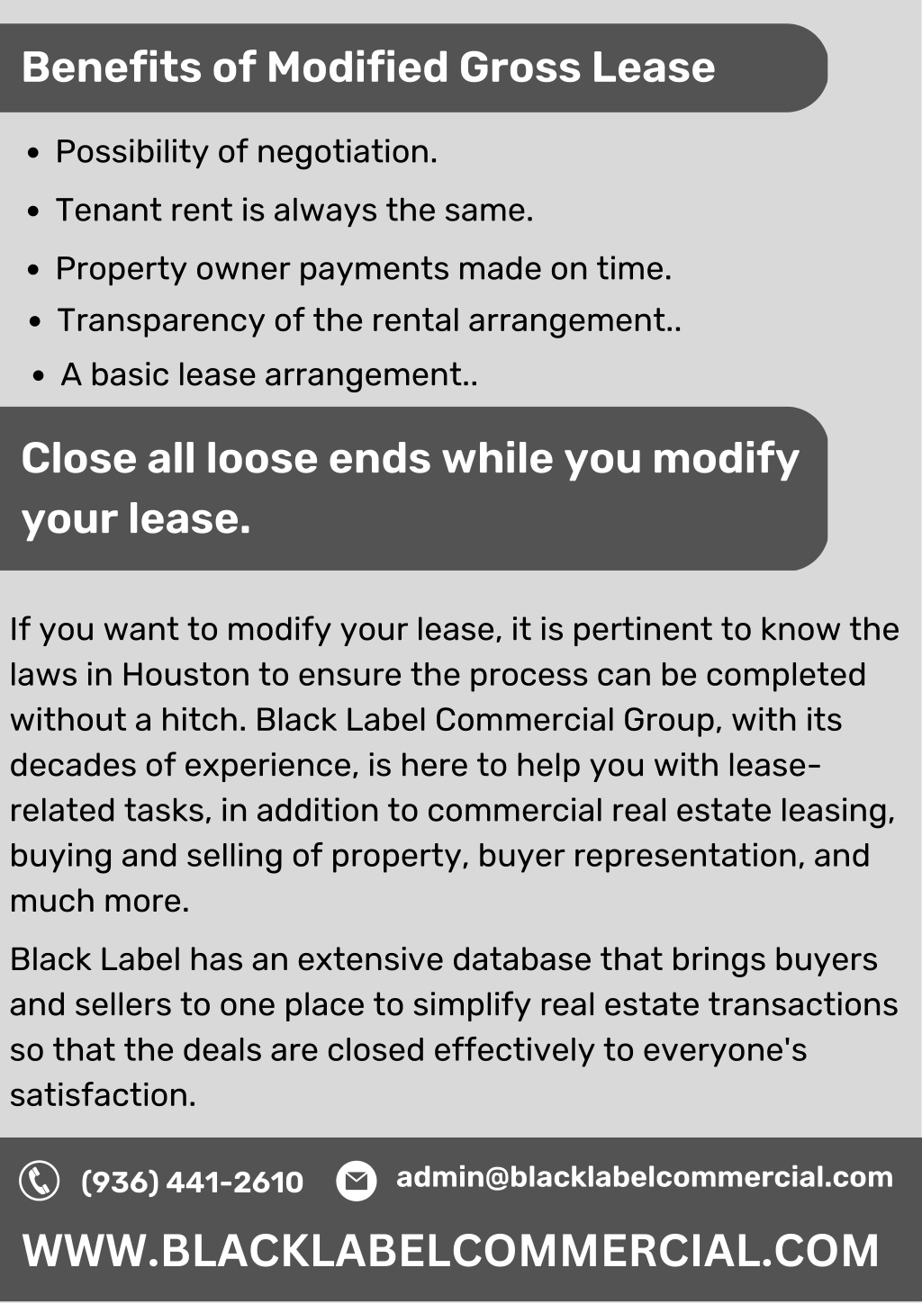 PPT - Modifying Your Lease: What You Should Know About The Modified ...