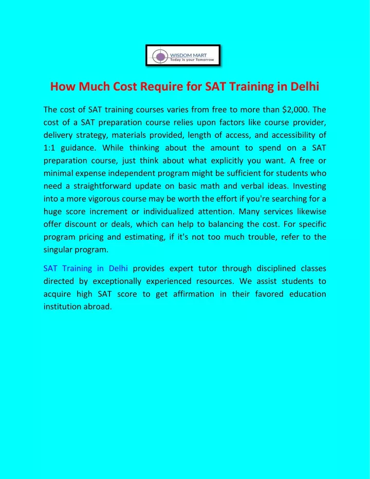 ppt-how-much-cost-require-for-sat-training-in-delhi-powerpoint