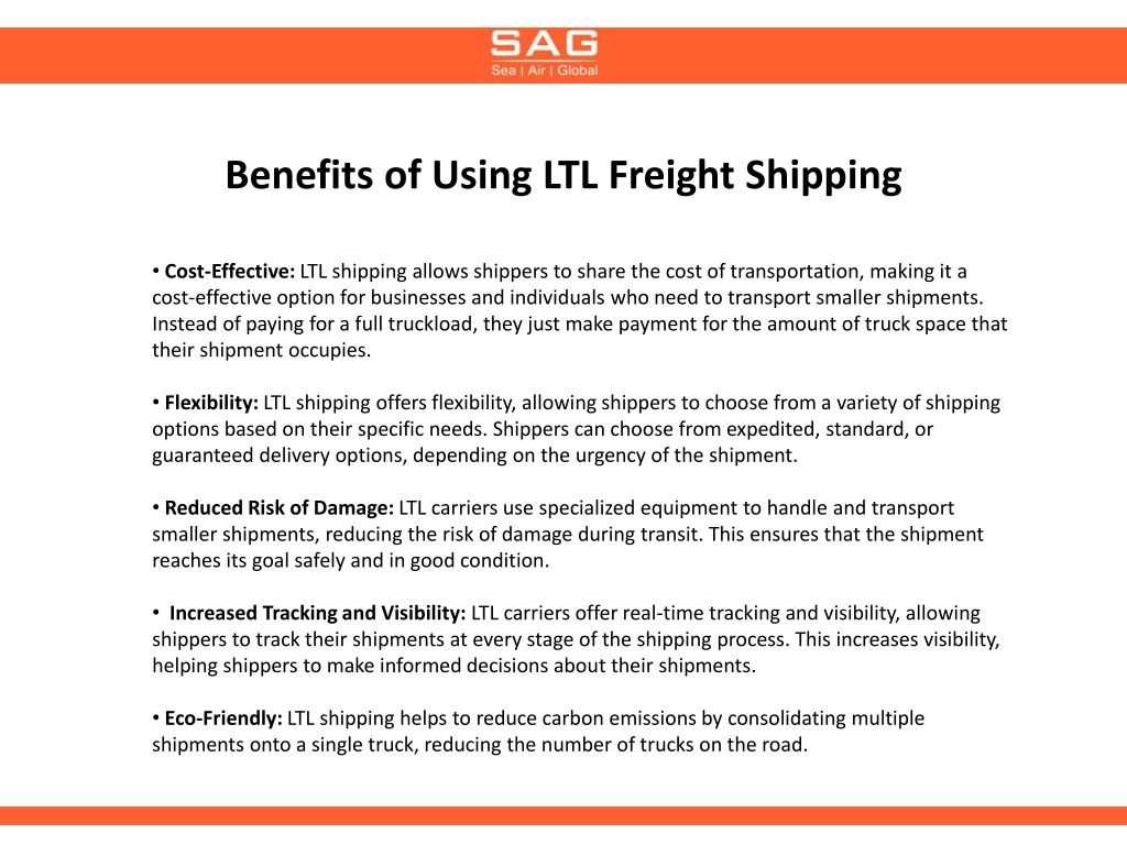 PPT Everything Need to Know About LTL Freight Shipping PowerPoint Presentation ID12001140