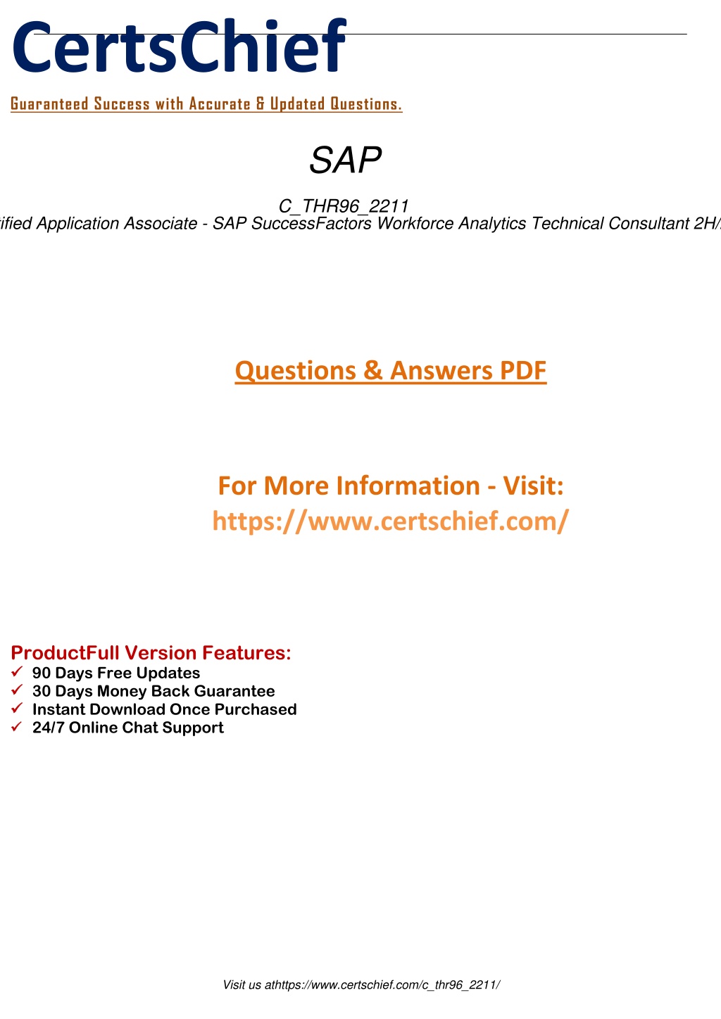 C-THR96-2205 Examsfragen