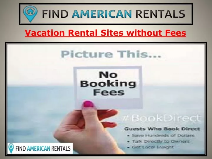 Vacation Rental Sites Without Fees