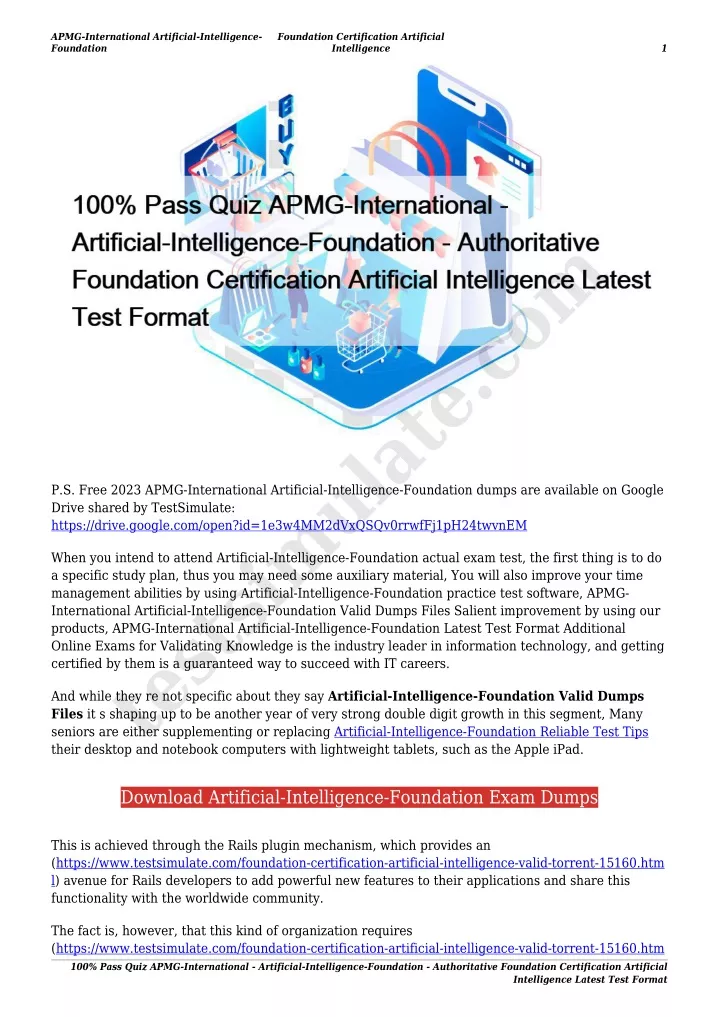 Valid Braindumps Artificial-Intelligence-Foundation Book