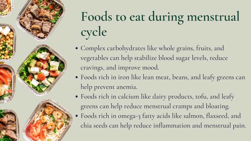 PPT - Transform your menstrual cycle with a personalized diet plan ...