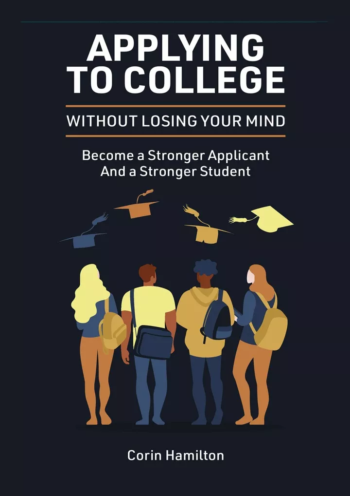 PPT PDF Applying To College Without Losing Your Mind Become A ppt-pdf-applying-to-college-without-losing-your-mind-become-a